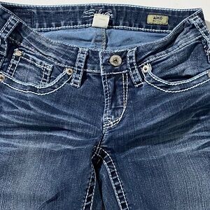 Silver Aiko Women's Dark Blue Denim Jeans